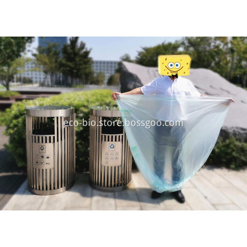 Sacs compostables en plastique de jardin pour les ordures